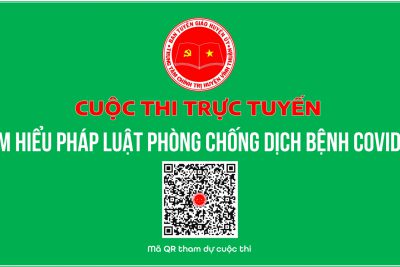 Ban Tuyên giáo Huyện ủy Huyện Vĩnh Thuận phát động cuộc thi trực tuyến tìm hiểu pháp luật phòng chống dịch bệnh COVID-19