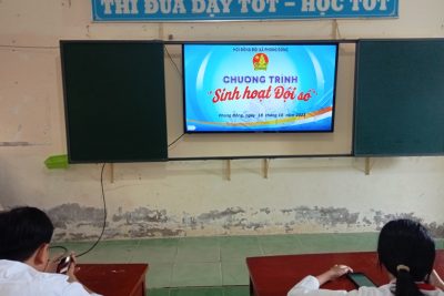 Triển khai mô hình “Sinh hoạt Đội số”